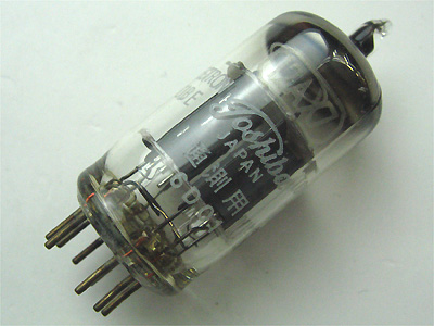 東芝 12AX7 通測用 Hi-S 委託品_電圧増幅管_小坂井電子【チューブ