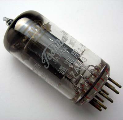 東芝 12AU7 通測用 Hi-S_電圧増幅管_小坂井電子【チューブワークス】 東芝 12AU7 通測用 Hi-S_電圧増幅管_小坂井電子【チューブワークス】